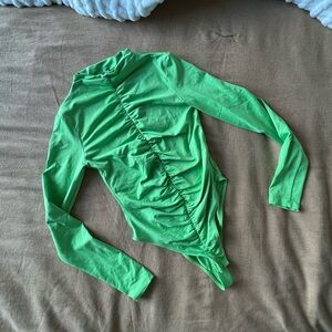 Long Sleeve Green Bodysuit